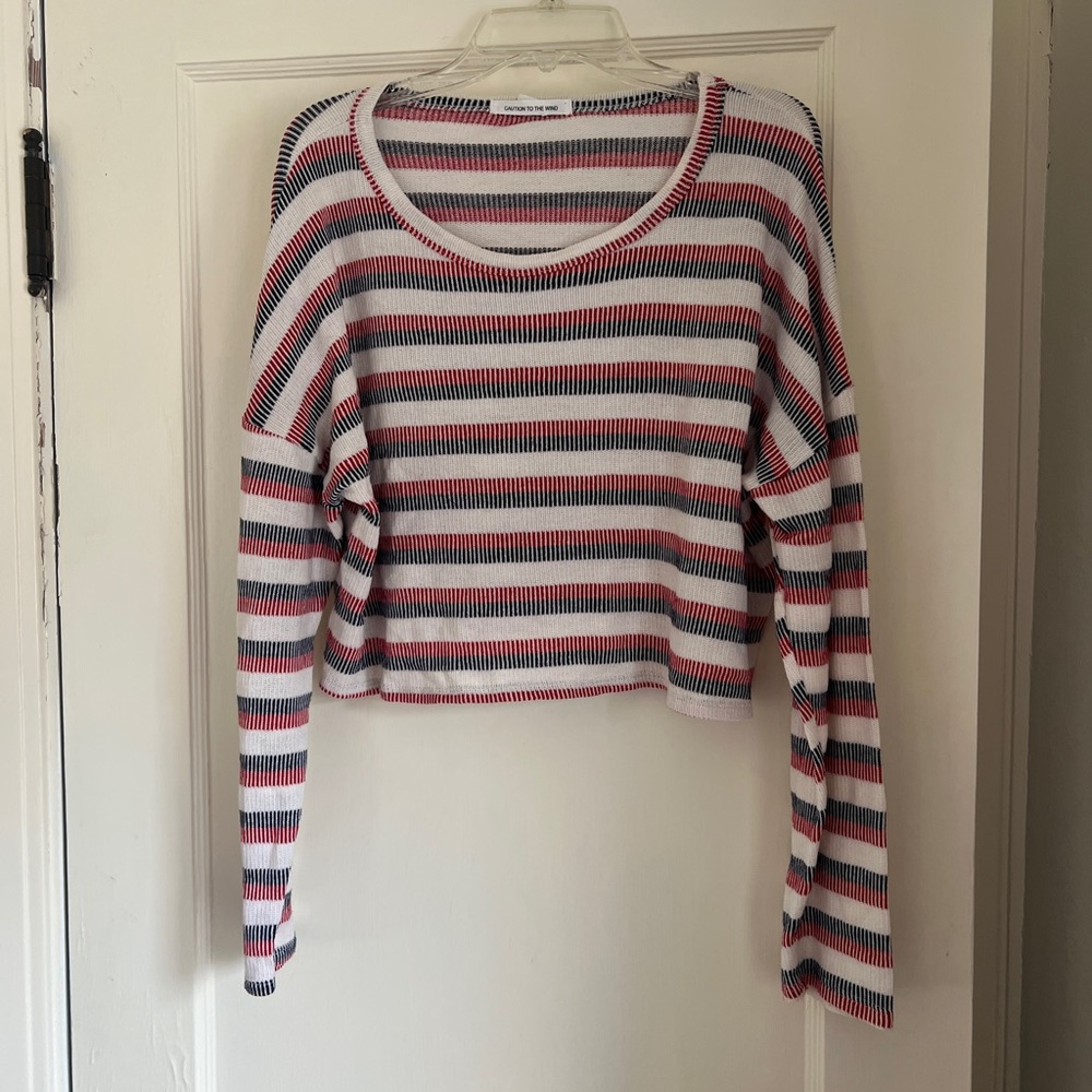 Slightly cropped top